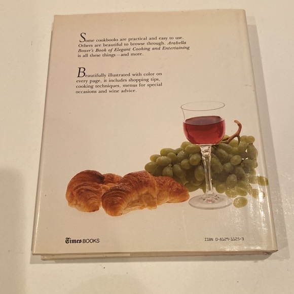 “Arabella Boxer’s Book of Elegant Cooking & Entertaining,” oversized Hardcover - Picture 2 of 4